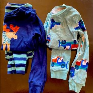 Bundle of 3 Pair of Carter’s Pajamas - 5T Long-Sleeved and Long Pants